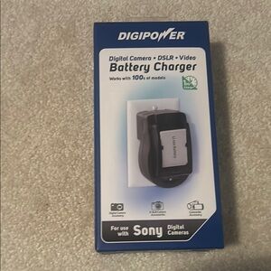 Blue Battery Charger for Cell Phones and Accessories